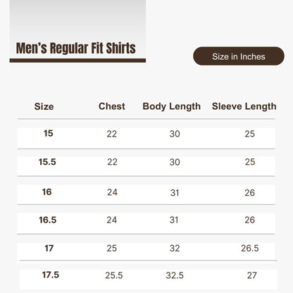Basix Men's Textured Fabric Classic Brown, MFS-102