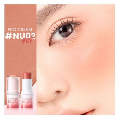 Focallure Soft Blush Cream, NU02, FA-F42, EN-FA-F42-NU02-1