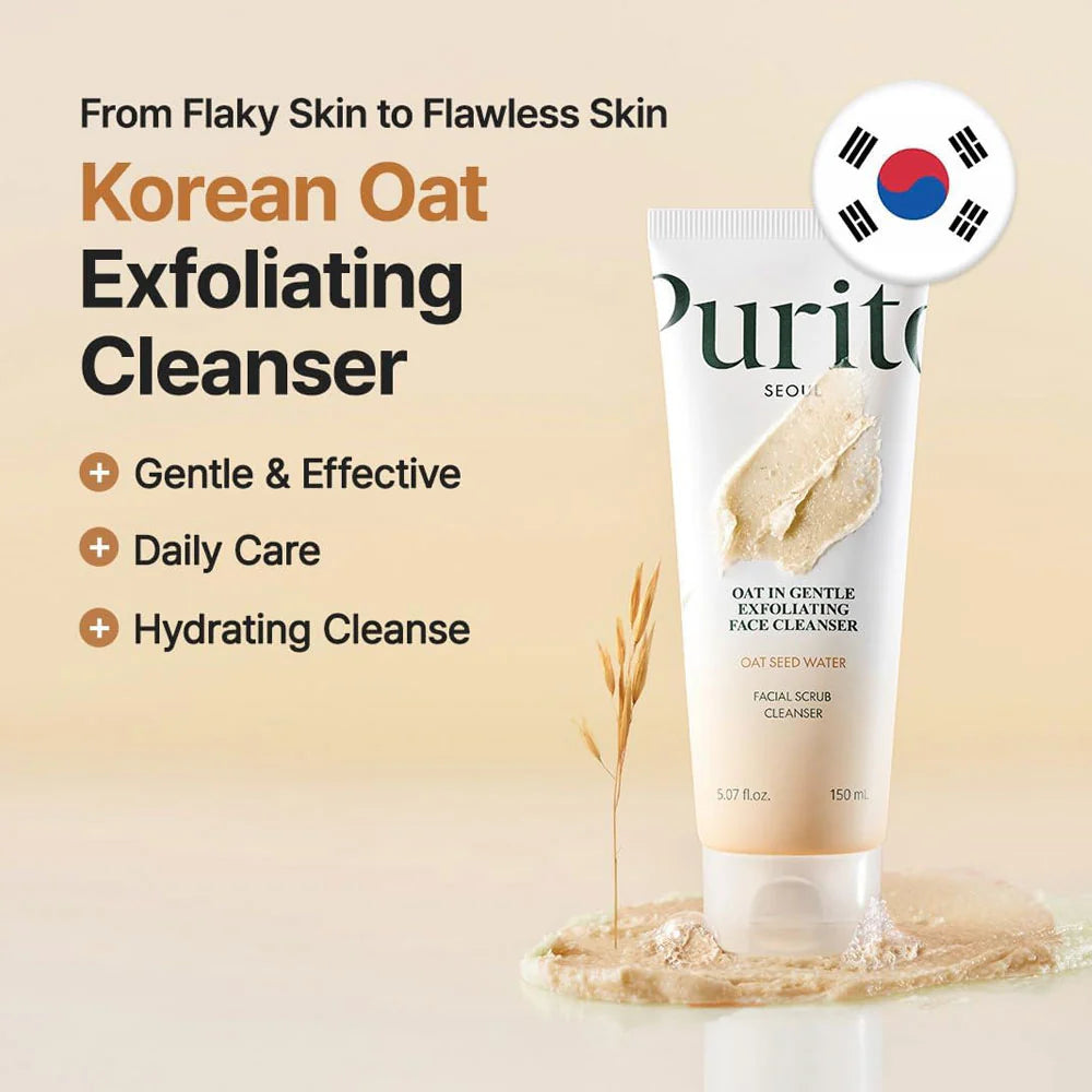 PURITO Oat In Gentle Exfoliating Face Cleanser 150ml