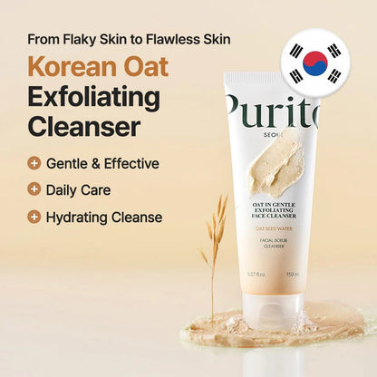 PURITO Oat In Gentle Exfoliating Face Cleanser 150ml