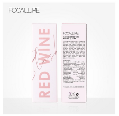 Focallure Hangover Red Wine Blusher B02 FA-89 #EN-FA-89-B02-2