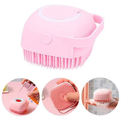 Silicone Massage Bath Brush  Assorted Colors  1 Piece